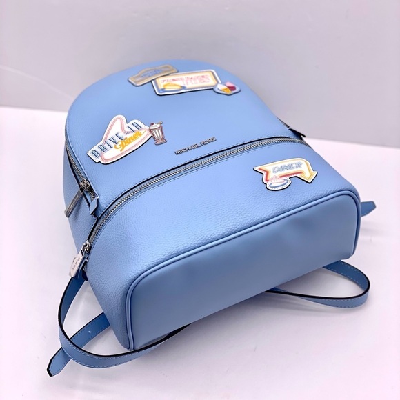 Michael Kors Medium Embellished Backpack Light Sky main image 13
